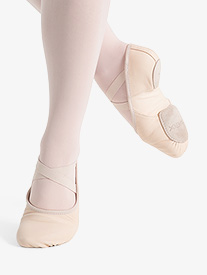 Capezio - Womens "Hanami" Leather Split Sole Ballet Shoes