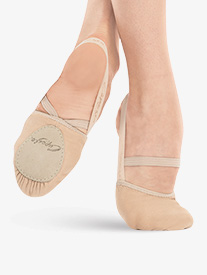 Capezio - Adult "Pirouette II" Stretch Canvas Lyrical Shoes