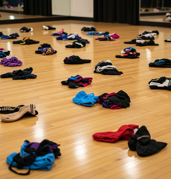 Photo for blog article: What are dance socks?